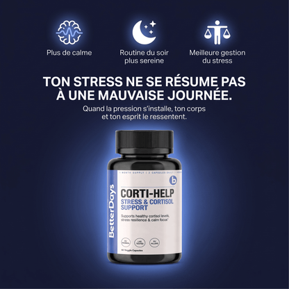 CORTI-HELP STRESS & CORTISOL SUPPORT